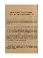 DSpace at VNU: Một vài nhận xét về cách dùng động từ chỉ vị trí trong hai ngôn ngữ Nga - Việt