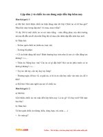 lap dan y ta chiec ao em dang mac den lop hom nay