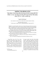 DSpace at VNU: Bàn thêm về nội dung dân chủ trong di sản tư tưởng Hồ Chí Minh và việc vận dụng nội dung đó trong dự thảo hiến pháp (năm 2013) ở nước ta hiện nay