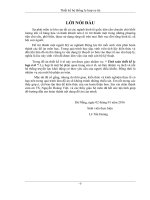 Thuyết minh đồ án thiết kế ly hợp ô tô