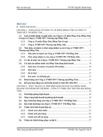 Báo Cáo Tốt Nghiệp Thực Trạng Và Tình Hình Kinh Doanh Tại Phòng Kinh Doanh Chi Nhánh Hồ Chí Minh – Công Ty Tnhh Tmv Thương Mại Đồng Tâm