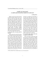 DSpace at VNU: Nghiên cứu dịch thuật và những khuynh hướng nghiên cứu ngôn ngữ