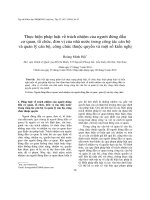 DSpace at VNU: Thực hiện pháp luật về trách nhiệm của người đứng đầu cơ quan, tổ chức, đơn vị của nhà nước trong công tác cán bộ và quản lý cán bộ, công chức thuộc quyền và một số kiến nghị