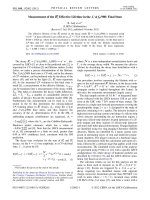 DSpace at VNU: Measurement of the (B)over-bar(s)(0) Effective Lifetime in the J psi f(0)(980) Final State