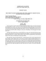 DSpace at VNU: Phát triển ứng dụng sử dụng kiến trúc công nghệ MVC cho bài toán dự báo dòng tiền doanh nghiệp