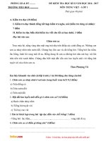 de thi hoc ki 2 mon tieng viet lop 1 nam hoc 2016 2017