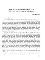 DSpace at VNU: Định hướng phát triển đào tạo Việt nam học ở Đại học Bắc Kinh