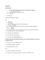 Thực trạng công tác đánh giá kết quả đào tạo và phát triển nhân lực của công ty TNHH Ngọc Thơ