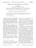 DSpace at VNU: Observation of B-s(0) -  (D)over-bar(0)K(S)(0) and Evidence for B-s(0) -  (D)over-bar K-0(S)0 Decays