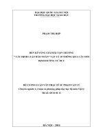 DSpace at VNU: Rèn kĩ năng giải bài tập chương Các định luật bảo toàn vật lý 10 thông qua câu hỏi định hướng tư duy