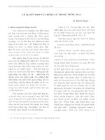 DSpace at VNU: Về sự kết hợp của động từ trong tiếng Nga