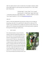 DSpace at VNU: THỨC ĂN, SINH CẢNH CỦA CHÀ VÁ CHÂN NÂU (PYGATHRIX NEMAEUS), TIỀM NĂNG THIÊN NHIÊN CỦA BÁN ĐẢO SƠN TRÀ CHO BẢO TỒN VÀ PHÁT TRIỂN BỀN VỮNGCHÚNG. Tran Dinh Nghia