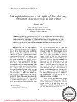 DSpace at VNU: Một số giải pháp nâng cao vị thế của đội ngũ thẩm phán trong tố tụng hình sự đáp ứng yêu cầu cải cách tư pháp