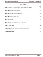 Thuyết minh chi tiết máy  hộp giảm tốc đồng trục