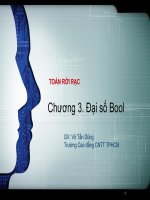 Nội dung TRR-LTĐT - Võ Tấn Dũng (votandung) Chuong3 DaiSoBool