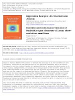 DSpace at VNU: Discrete and continuous versions of Barbashin-type theorem of linear skew-evolution semiflows