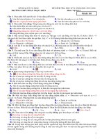 de thi hoc ki 1 mon vat ly lop 12 nam 2015 2016 truong thpt phan ngoc hien ca mau