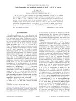 DSpace at VNU: First observation and amplitude analysis of the B- -  D+K-pi(-) decay