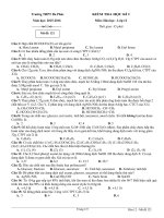 de thi hoc ki 1 mon hoa lop 12 nam 2015 2016 truong thpt da phuc ha noi