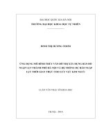 DSpace at VNU: Ứng dụng mô hình thủy văn đô thị xây dựng bản đồ ngập lụt thành phố Hà Nội và hệ thống cảnh báo ngập lụt thời gian thực cho lưu vực Kim Ngưu