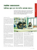 DSpace at VNU: Trường Đại học Khoa học xã hội và nhân văn: tổng quan tuyển sinh 2014