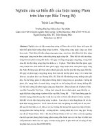 DSpace at VNU: Nghiên cư ́ u sư ̣ biê ́ n đô ̉ i cu ̉ a hiê ̣ n tươ ̣ ng Phơn trên khu vư ̣ c Bă ́ c Trung Bô ̣