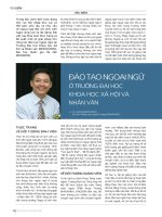 DSpace at VNU: 211_Đào tạo ngoại ngữ ở trường đại học KHXH&NV