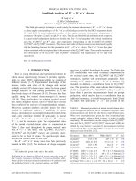 DSpace at VNU: Amplitude analysis of B- - D+pi(-)pi(-) decays