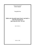 DSpace at VNU: Nghiên cứu công nghệ mạng riêng ảo VPN MPLS và triển khai ứng dụng tại ngân hàng nhà nước Việt Nam