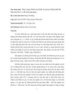 DSpace at VNU: Thực trạng Chính sách bình ổn giá tại Thành phố Hà Nội năm 2011 và đề xuất giải pháp