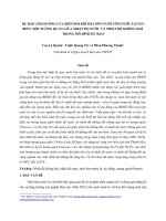 DSpace at VNU: DỰ BÁO ẢNH HƯỞNG CỦA BIẾN ĐỔI KHÍ HẬU ĐẾN NUÔI TÔM NƯỚC LỢ VEN BIỂN: MỐI TƯƠNG QUAN GIỮA NHIỆT ĐỘ NƯỚC VÀ NHIỆT ĐỘ KHÔNG KHÍ TRONG MÔ HÌNH DỰ BÁO Cao Le Quyen