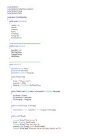 Lý thuyết Lập trình Hướng đối tượng - Võ Tấn Dũng (votandung) Buoi6 LTHDT