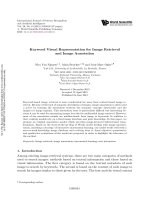 DSpace at VNU: Keyword Visual Representation for Image Retrieval and Image Annotation