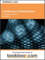 DSpace at VNU: Continuous Distributions: Probability Examples c-6 - eBooks and textbooks from bookboon.com