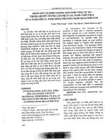 DSpace at VNU: Khảo sát và định lượng ADN phôi thai tự do trong huyết tương của mẹ ở các tuần tuổi thai từ 6 tuần đến 22 tuần bằng các phương pháp Reatime PCR