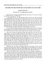 DSpace at VNU: Thơ mới với thơ Tố Hữu qua cách nhìn của Xuân Diệu