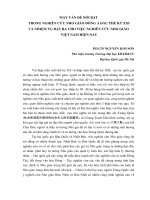 DSpace at VNU: Mấy vấn đề nổi bật trong nghiên cứu Nho giáo Đông Á đầu thế kỷ XXI và nhiệm vụ đặt ra cho việc nghiên cứu nho giáo Việt Nam hiện nay