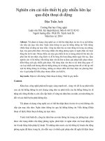 DSpace at VNU: Nghiên cứu cải tiến thiết bị gây nhiễu liên lạc qua điện thoại di động