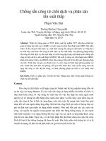 DSpace at VNU: Chống tấn công từ chối dịch vụ phân tán tần suất thấp