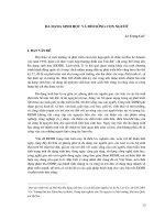 KY YEU DA DANG SINH HOC VA PTMN VIET NAM Bac Cuc