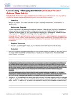 4.0.1.2 Class Activity - Managing the Medium - ILM