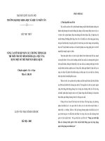 DSpace at VNU: Nâng cao tính hấp dẫn các chương trình giải trí trên truyền hình thông qua việc ứng dụng một số thủ pháp sân khấu kịch