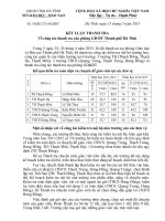 TTra KL thanh tra ve cong tac thanh tra cua phong GD DT TP Ha Tinh