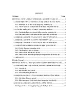 Đề xuất một số giải pháp nâng cao hiệu quả kinh tế các dự án đầu tư xây dựng công trình thủy lợi giai đoạn quản lý vận hành (LV thạc sĩ)