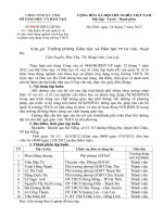 GDTrH V v Tap huan cot can quan ly ve to chuc hoat dong nghien cuu khoa hoc su pham ung dung trong truong THCS