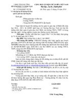 TCCB V v trieu tap lop boi duong kien thuc quan ly giao duc cap trung hoc