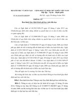 BO GDDT Thong tu ban hanh Quy dinh danh gia hoc sinh tieu hoc