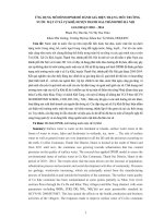 DSpace at VNU: ỨNG DỤNG MÔ HÌNH DPSIR ĐỂ ĐÁNH GIÁ HIỆN TRẠNG MÔI TRƯỜNG NƯỚC MẶT Ở XÃ CỰ KHÊ, HUYỆN THANH OAI, THÀNH PHỐ HÀ NỘI GIAI ĐOẠN 2010 – 2014 Pham Thi Thu Ha