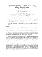 DSpace at VNU: Nghiên cứu phương pháp tối ưu hóa trong mạng di động GSM