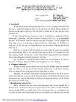 DSpace at VNU: Dư luận xã hội về phụ nữ độc thân chiến lược sống của phụ nữ độc thân tại Hà Nội (Nghiên cứu tại phường Thanh Xuân)